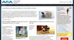 Desktop Screenshot of alerte.ch