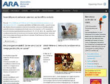 Tablet Screenshot of alerte.ch